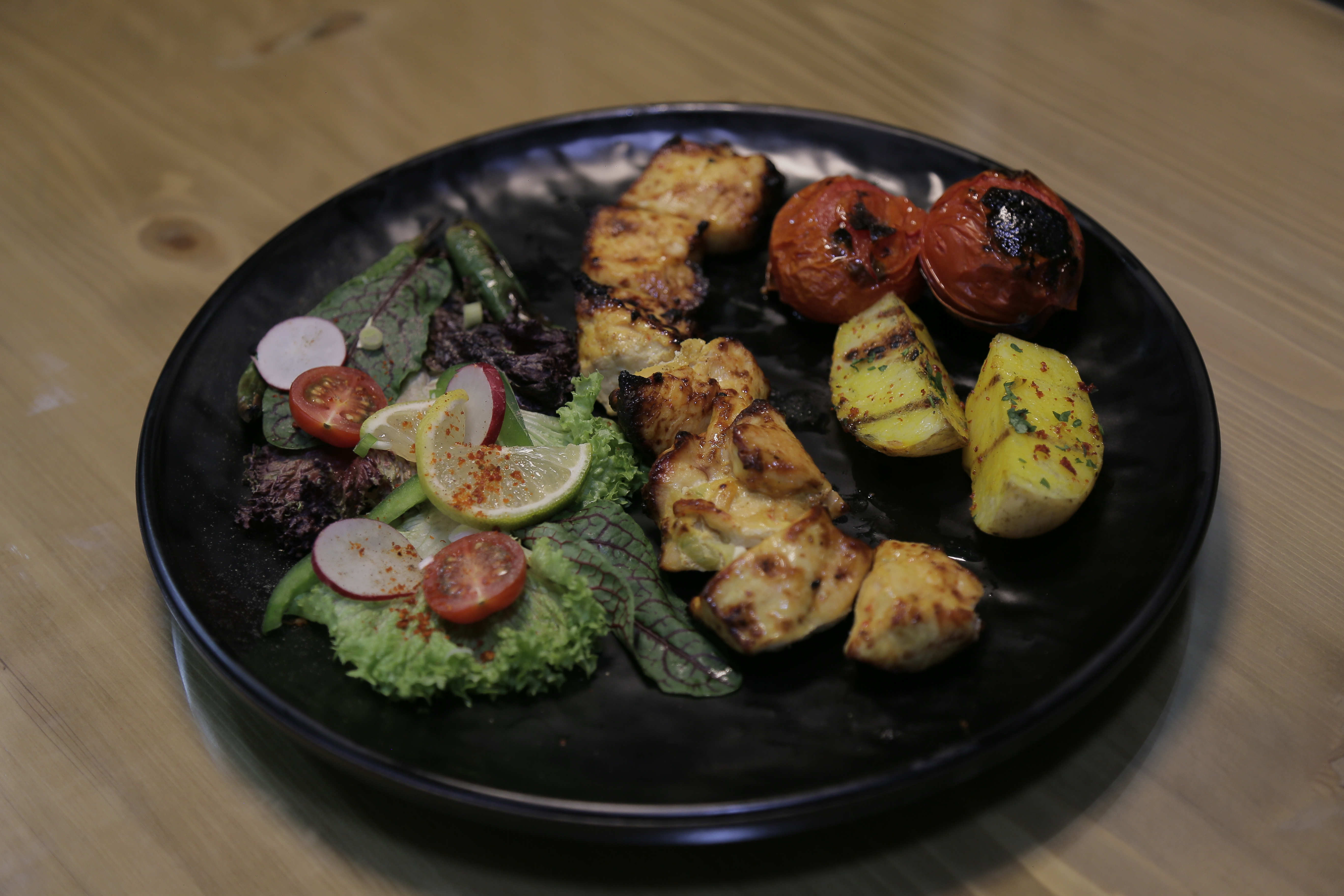 جوجه کباب زعفرانی